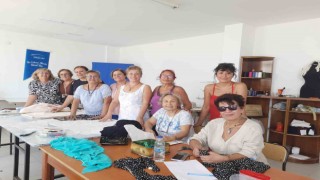 Ayvalıkta mahalle evlerinde kadınlar için eğitim