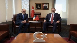 Bakan Fidan, İrlanda Dışişleri ve Savunma Bakanı Martinle görüştü