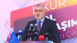 Bakan Işıkhan, İŞKUR Yol Arkadaşım Kampanyası Uğurlama Törenine katıldı