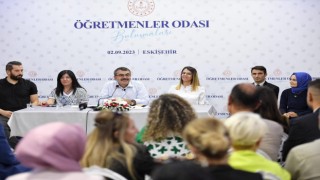 Bakan Tekin, Eskişehirde öğretmenlerle buluştu