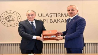 Bakan Uraloğlu, Cezayir Büyükelçisi Belanı kabul etti
