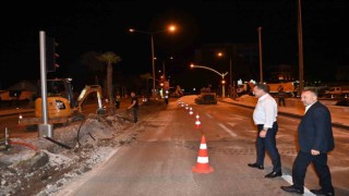Balıkesir TCDD Gar meydanında hummalı çalışma