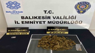 Balıkesirde polisten 9 şüpheliye uyuşturucu operasyonu