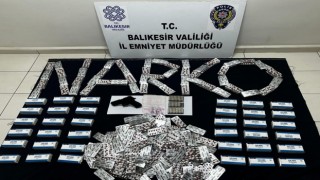 Balıkesirde uyuşturucu operasyonu