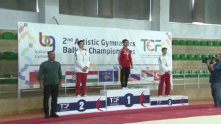 Balkan Artislik Cimnastik Şampiyonası Sancaktepede gerçekleşti
