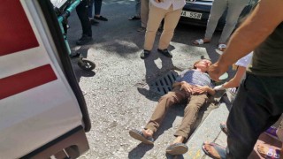 Bandırmada dikkatsizlik kazaya neden oldu, 1 kişi yaralandı