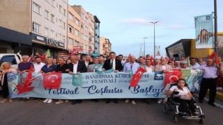 Bandırmada Melike Şahin rüzgârı esti