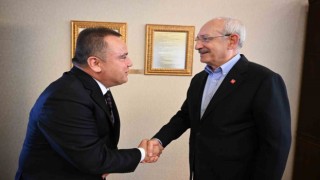 Başkan Böcek, Kılıçdaroğlu ile yerel seçimleri konuştu
