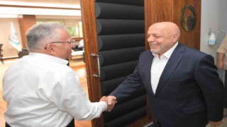 Başkan Büyükkılıç, HAK-İş Genel Başkanı Arslanı Ağırladı