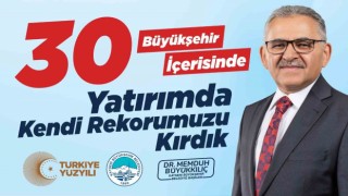 Başkan Büyükkılıç ile Kayseri, yatırımda kendi rekorunu kırdı