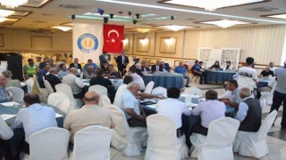 Başkan Büyükkılıç, Tomarzada muhtarlarla buluştu