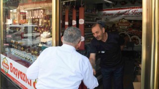 Başkan Büyükkılıçtan Esnaf ziyareti