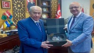 Başkan Ergün, MHP Lideri Bahçeliyi ziyaret etti