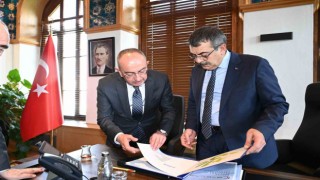 Başkan Kavuş, Bakan Tekine DOST Meramı anlattı