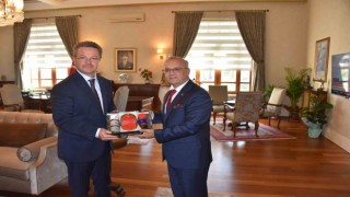 Başkan Kaydadan, vali ve rektöre hayırlı olsun ziyareti