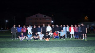 Başkanlar sahaya indi