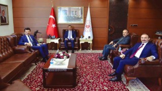 Başsavcı Alandan Vali Hacıbektaşoğluna ziyaret
