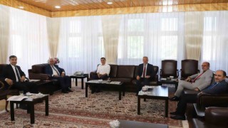 Bayburt Milletvekili Ateşten Rektör Çomaklıya ziyaret