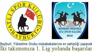 Bayburttan iki atlı spor kulübü Yükselme Grubu Müsabakalarında mücadele edecek
