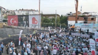 Bayraklıda Yunus Emre Kültür Merkezi ve anaokulunun temeli atıldı