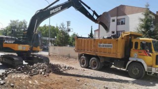 Belediye aşırı yağışlara önlem almaya başladı