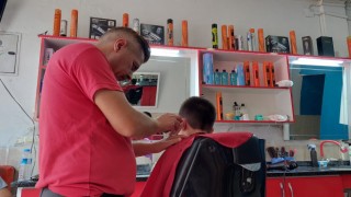 Berberlerde okul mesaisi!