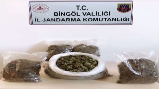 Bingölde 4 kilo 750 gram uyuşturucu maddesi ele geçirildi