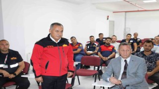 Bolu Belediyesi İtfaiyesinden ilçe ve belde itfaiye erlerine eğitim desteği
