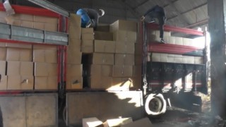 Boluda 12 milyon 770 bin makaron ele geçirildi