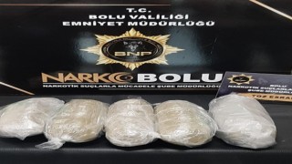 Boluda 5 kilogram uyuşturucu ele geçirildi, çete çökertildi