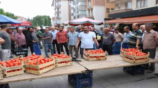 Boluda pazarcı esnafından tepki