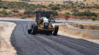 Bozova Belediyesinden kırsalda yol seferberliği