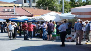 Buğday Meydanında hafta başı yoğunluğu