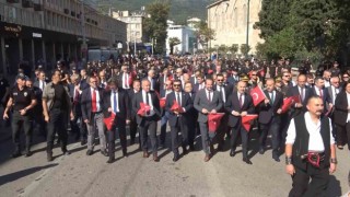 Bursanın kurtuluşunun 101. yılı coşkuyla kutlandı