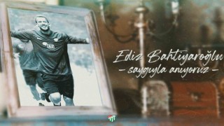 Bursaspor, Ediz Bahtiyaroğlunu unutmadı