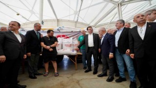 Büyükçekmeceli çiftçilere Arpa ve Yulaf Tohumu dağıtım törenine gerçekleşti