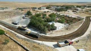 Büyükşehir Belediyesinden ilçelerde sathi asfalt çalışması