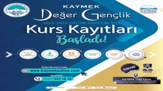 Büyükşehirin ödüllü Değer Gençlik Projesinde kurs kayıtları devam ediyor