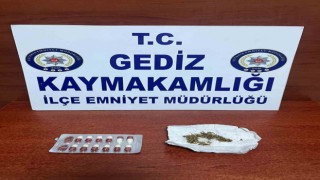 Çevreye rahatsızlık veren şahıs uyuşturucu ile birlikte yakalandı