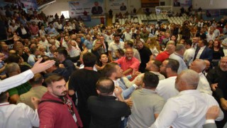 CHP Manisa İl Kongresinde arbede