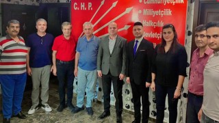 CHP Payas İlçe Başkanı Keskin'e hayırlı olsun ziyareti