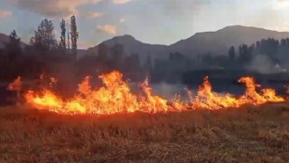 Çiftçiler, anız yakımına karşı uyarıldı