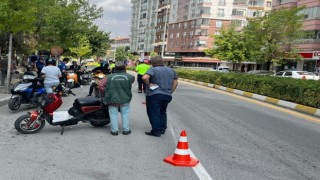 Çorumda motosiklet, traktör ve servis araçları denetlendi