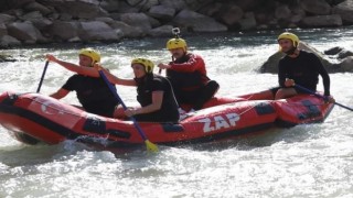 Çukurcada rafting heyecanı devam ediyor