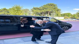 Cumhurbaşkanı Başdanışmanı Yalçın Topçu Tatar Milli Lideri Kırımoğlunu ağırladı