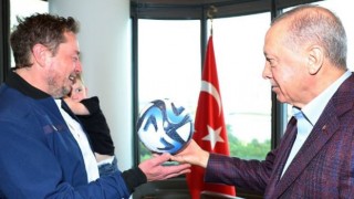 Cumhurbaşkanı Erdoğan, Elon Musk'ı Türkevi'nde kabul etti