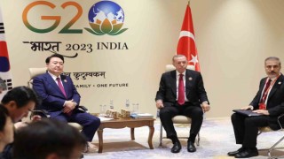 Cumhurbaşkanı Erdoğan, Güney Kore Devlet Başkanı Yoon ile görüştü