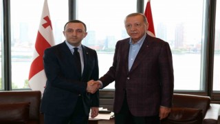 Cumhurbaşkanı Erdoğan, Gürcistan Başbakanı Garibashviliyi kabul etti