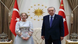 Cumhurbaşkanı Erdoğan, İsveç Büyükelçisi Malena Mardı kabul etti