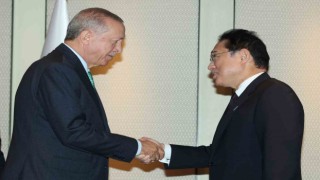Cumhurbaşkanı Erdoğan, Japonya Başbakanı Kishida ile görüştü